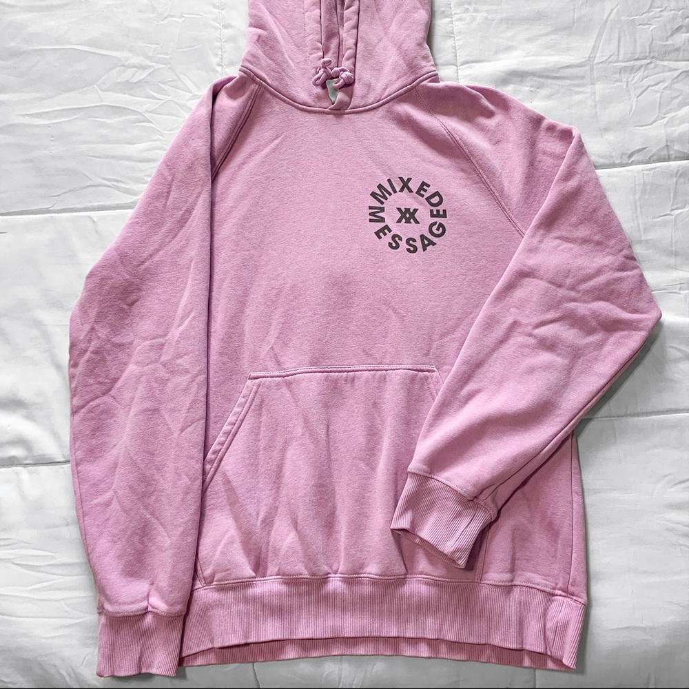 SOLD🌈 h&m mixed message hoodie